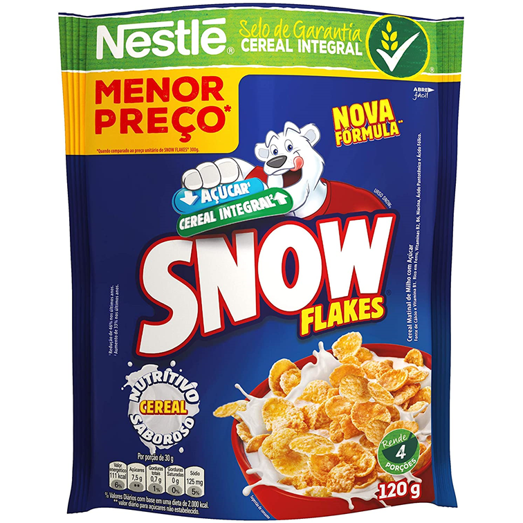 CEREAL MATINAL SNOW FLAKES 120G