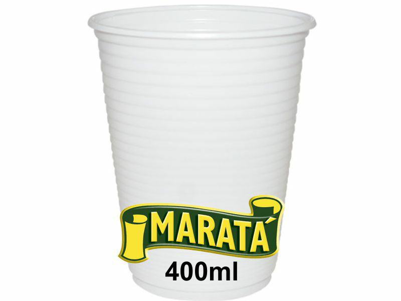 COPO MARATA BRANCO PS 50X400ML