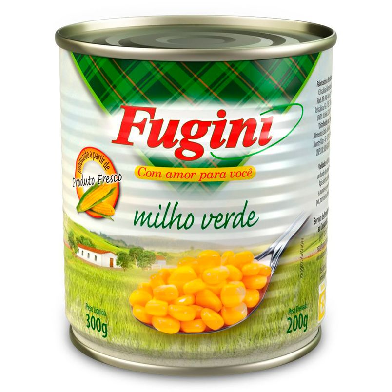 MILHO VERDE FUGINI LATA 170G