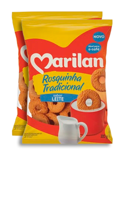 BISC ROSQUINHA MARILAN LEITE 300G
