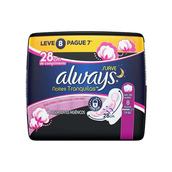 ABS ALWAYS NORTUNO SUAVE C/ABAS 8UN