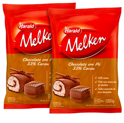CHOC EM PO 33% MELKEN 1,01KG