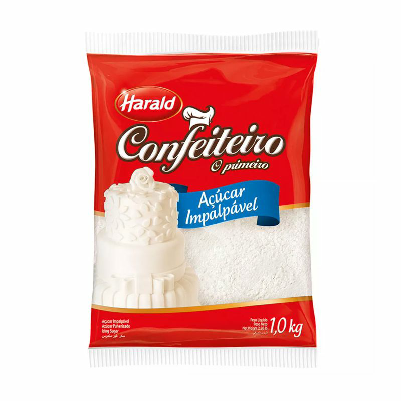 ACUCAR CONFEITEIRO HARALD 1KG