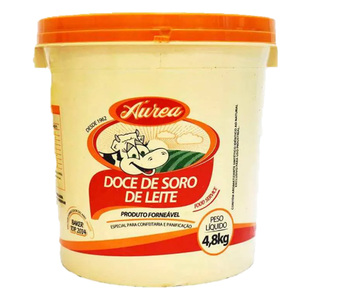 DOCE SORO DE LEITE AUREA 4,8KG