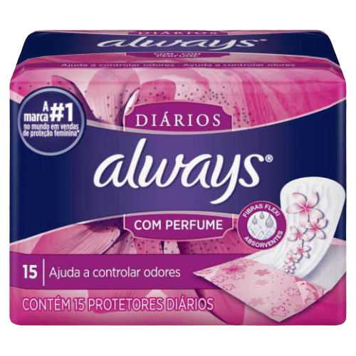 PROTETOR DIARIO ALWAYS 15UN