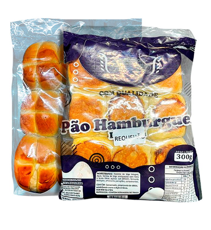 PAO HAMBURGUER DAMASCENO REQUEIJAO 300G