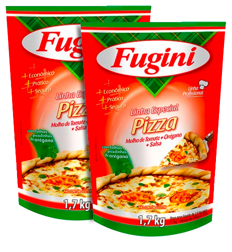 MOLHO TOMATE FUGINI PIZZA FOOD SCH 1,7KG
