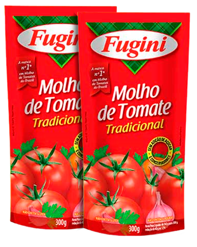 MOLHO TOMATE FUGINI TRAD SCH 300G