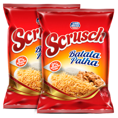 BATATA PALHA SCRUSCH TEMPERADA 80G